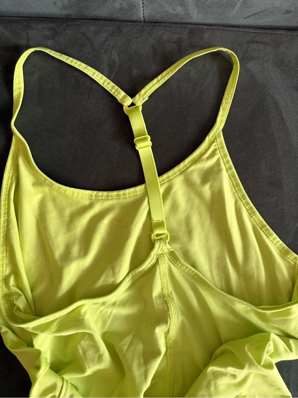 Nike Women's Neon Lime Racerback Performance Tank